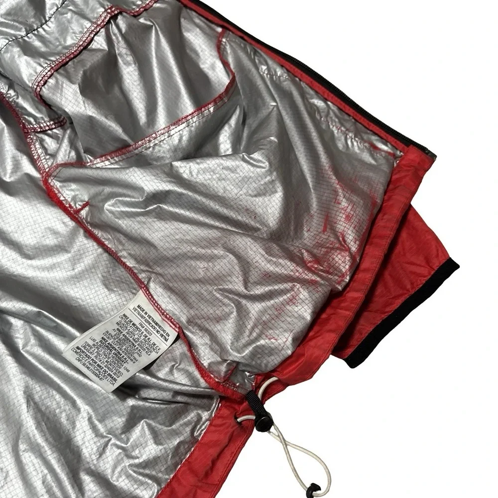 Nike‎ Men's Unlined Lightweight Windbreaker Jacket *Flawed* Sz Large 23 x 28.5